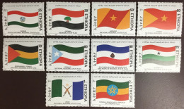 Ethiopia 2000 State Flags MNH - Ethiopië
