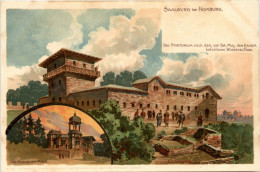 Saalburg Bei Homburg - Litho - Bad Homburg