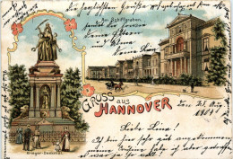 Gruss Aus Hannover - Litho - Hannover