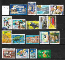 Entre 3294 Et 3365 Lot De 17 Timbres (2000) Oblitéré - Oblitérés