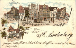 Gruss Aus Hildesheim - Litho - Hildesheim