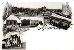 Gruss Aus Meissen - Litho - Meissen