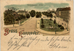 Gruss Aus Hannover - Litho - Hannover