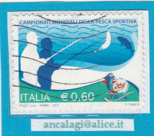 USATI ITALIA 2011 - Ref.1195 "CAMPIONATI DI PESCA" 1 Val. - - 2011-20: Gebraucht