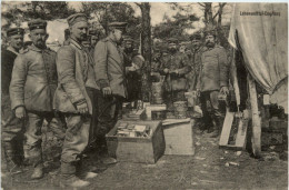 Lebensmittel Empfang - Feldpost - Guerra 1914-18