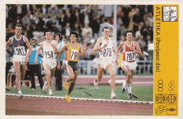 Athletics - Running 800m Olympic Games In Moscow 1980 Trading Card Svijet Sporta - Athletics