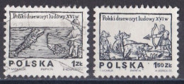 Pologne - République 1971 - 1980   Y & T N °  2189  Et  2190  Oblitérés - Gebruikt