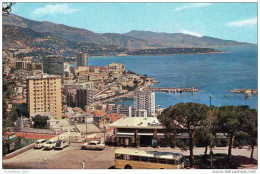 CARTOLINA - POSTCARD - CPT - POSTKARTE - COSTA AZZURRA PRINCIPATO DI MONACO (FORMATO PICCOLO) - Multi-vues, Vues Panoramiques