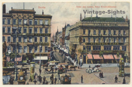 Berlin / Germany: Unter Den Linden, Ecke Friedrichstrasse (Vintage PC 1907) - Mitte