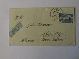 CZECHOSLOVAKIA  AIRMAIL COVER TO GERMANY 1933 - Altri & Non Classificati
