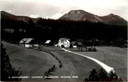 Maruazell/Steiermark - H. Greifensteiners Gasthaus Franzbauer, Salzatal - Mariazell