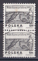 Pologne - République 1971 - 1980   Y & T N °  2189  Paire  Oblitérée - Gebraucht