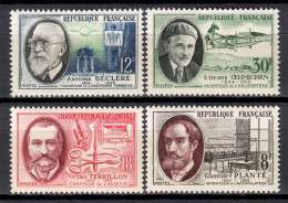 France 1957 Francia / Celebrities Inventors MNH Personajes Inventores Erfinder / In35  37-14 - Otros & Sin Clasificación