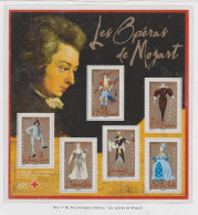 France Bloc N° 98 ** Les Opéras De Mozart - Mint/Hinged