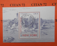 FRANCE 2024    BLOC  500  ANS  DECOUVERTE  DE  NEW-YORK   NEUF  OBLITERE - Used Stamps