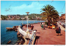 CARTOLINA - POSTCARD - CPT - POSTKARTE - RAPALLO (GE) - PASSEGGIATA A MARE (1975) - Genova (Genoa)