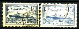 299/300 - Paire Normandie - Oblitérés - TB - Used Stamps