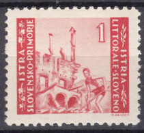 Istria Litorale Yugoslavia Occupation, 1945 Sassone#43 Mint Hinged - Joegoslavische Bez.: Istrië