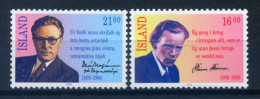 Iceland 1988 Islandia / Personalities Authors MNH Celebridades Personajes  / Iu32   1-15 - Otros & Sin Clasificación