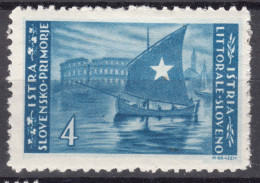 Istria Litorale Yugoslavia Occupation, 1945 Sassone#46 Mint Hinged - Jugoslawische Bes.: Istrien