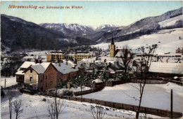 Mürzzuschlag/Steiermark - Mürzzuschlag - Mit Schneealpe Im Winter - Mürzzuschlag