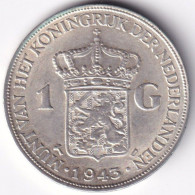 Nederland / Netherlands (for Suriname And Curaçao) KM-161 1 Gulden 1943 D - 1 Gulden