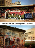 Berlin - Die Mauer Am Checkpoint Charlie - Berliner Mauer