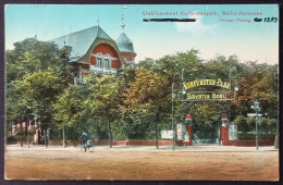 BERLIN-HALENSEE, Etablissement Kurfürstenpark, Bavaria Bräu, 1918 Gelaufen - Halensee