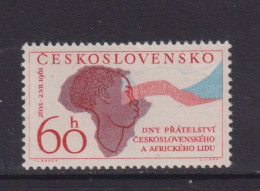 CZECHOSLOVAKIA  - 1961 African Friendship 60h Never Hinged Mint - Neufs