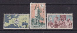 CZECHOSLOVAKIA  - 1961 Brno Trade Fair Set Never Hinged Mint - Neufs