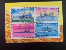 GIBRALTAR 1997  WWII Warships MNH - Gibilterra