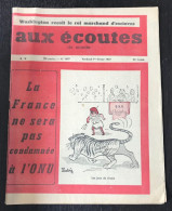 Aux écoutes Du Monde N° 1697 - Autres & Non Classés