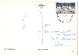 1957-X ANNIVWRSARIO REPUBBLICA Lire 10 Su Cartolina - Gruppi Di Bambini & Famiglie