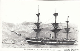 CPA ( Bateau ) IPHIGENIE Croiseur  1881-1901 (b.burtheme) - Krieg