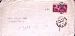 1948-ESPRESSI Lire 15 Isolato Come PO Su Busta Torino (7.10) - 1946-60: Storia Postale