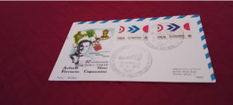 LETTERA 50° ANNIVERSARIO RAID ROMA- TOKYO- 1970 - 1946-....: Modern Tijdperk