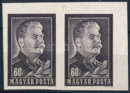 ** 1953 Sztálin-gyász Vágott Pár (12.000) - Altri & Non Classificati