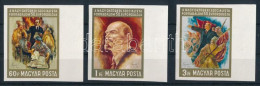 ** 1967 Nagy Októberi Szocialista Forradalom (V.) ívszéli Vágott Sor (3.000) - Sonstige & Ohne Zuordnung