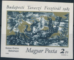 ** 1983 Budapesti Tavaszi Fesztivál Vágott Bélyeg - Other & Unclassified