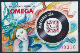 ** 2020 Magyar Rockklasszikusok - Omega Vágott Blokk (8.000) - Autres & Non Classés