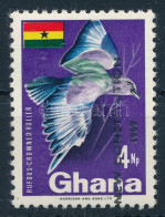 ** Ghana 1969 Új Alkotmány 4p Kettős Felülnyomással Amiből Az Egyik Vaknyomat, A Másik Fekete és Fordított. Ebben A Form - Altri & Non Classificati