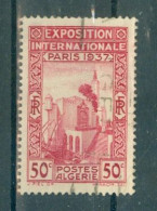 ALGERIE - N°128 Oblitéré. - Exposition Internationale De Paris. - Gebraucht