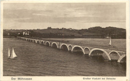 Der Möhnesee, Grosser Viadukt Bei Delecke - Soest