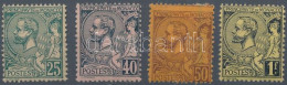 * Monaco 1891 Mi 16-18, 20, A Sor Kulcsértéke A Mi 16 (Mi EUR 540.-) - Altri & Non Classificati