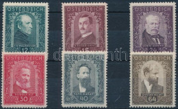 ** Ausztria 1932 Festők Sor Mi 545-550 (Mi EUR 300,-) - Other & Unclassified