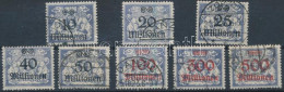 O Németország - Danzig 1923 Mi 169-176 (Mi EUR 150.-) - Sonstige & Ohne Zuordnung