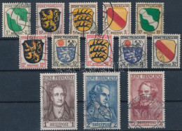 O Németország Francia Zóna 1945-1946 Címerek Mi 1-13 (Mi EUR 250.-) - Otros & Sin Clasificación