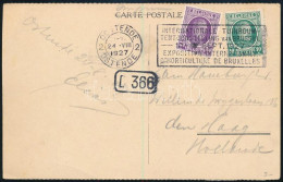 Belgium 1927 - Other & Unclassified