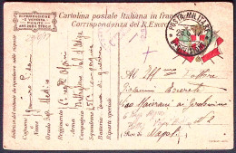 1917-Posta Militare/9^ DIVISIONE C.2 (23.6) Su Cartolina Franchigia - Marcophilia