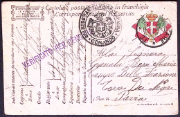 1917-Posta Militare/31 C.2 (10.7) Su Cartolina Franchigia - Marcophilia